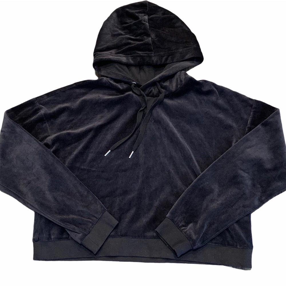 DIVIDED Women’s Velour Hoodie Sweatshirt Size M